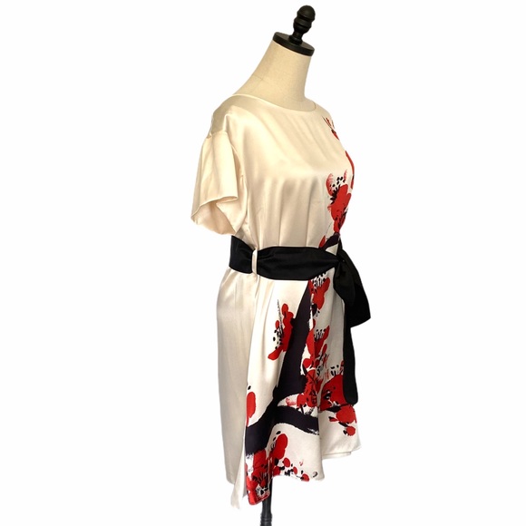 Jayson Brundson Silk Cherry Blossom Dress | US 8 NWT - Picture 3 of 14